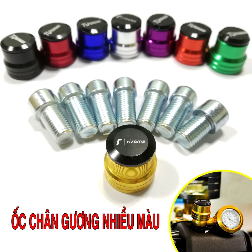 Ốc Chân Gương Xe Máy - Zen xuôi, ngược. <TOPGEAR>