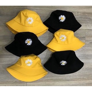 Nón Bucket / Nón Vành Tròn Bông Cúc, Mũ Bucket Hoa Cúc[Ảnh Tự Chụp]