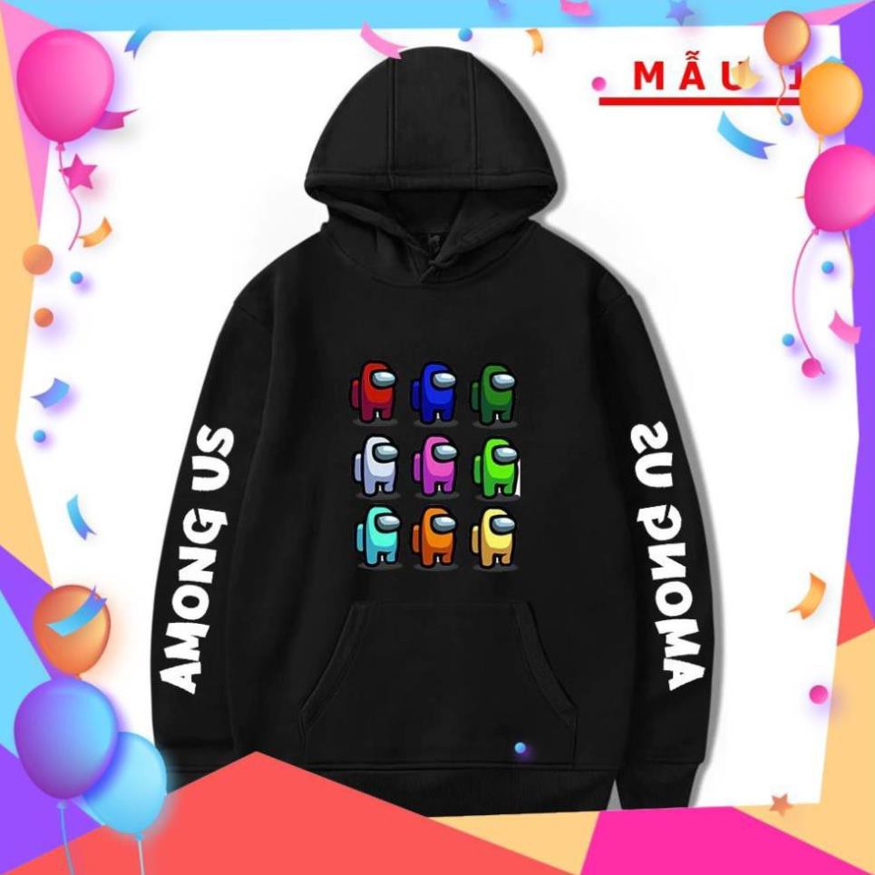 NEW- SALE- [HOT 2020] BST áo Hoodie game Among Us cực Hot siêu ngầu - Game Hot 2020 làm tăng tình bạn -mini store