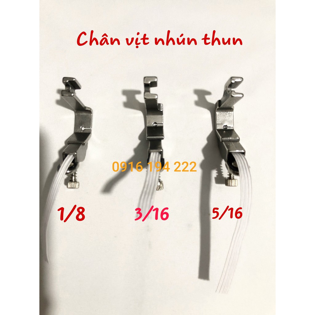 Chân vịt nhún thun máy CN 1 kim