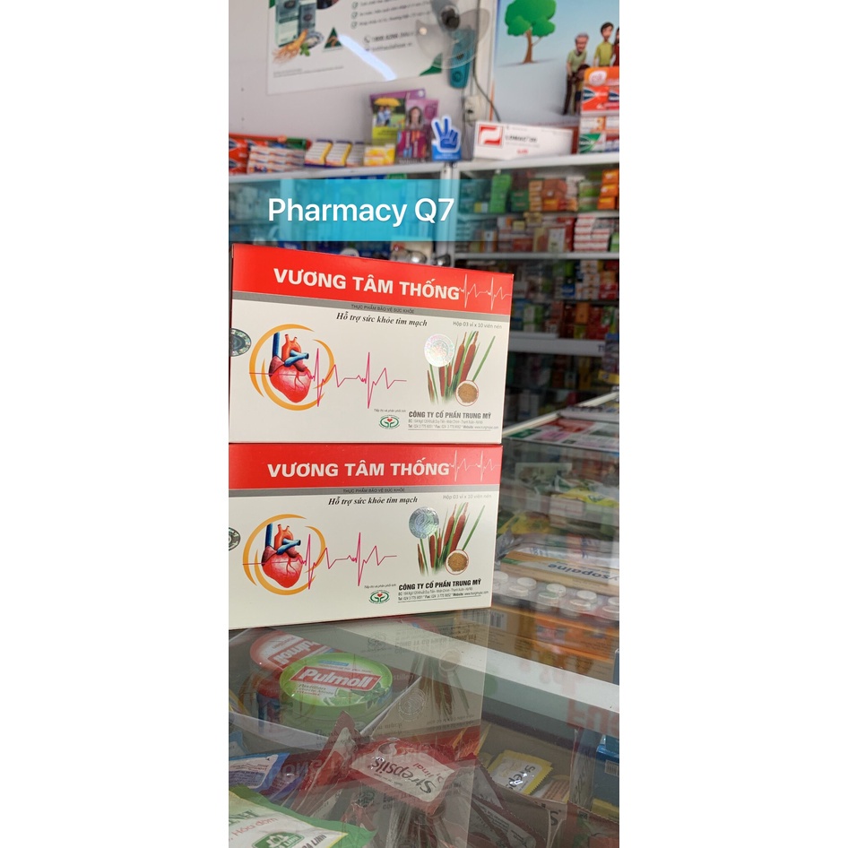 Vương Tâm Thống - Hỗ trợ đau thắt tim mạch