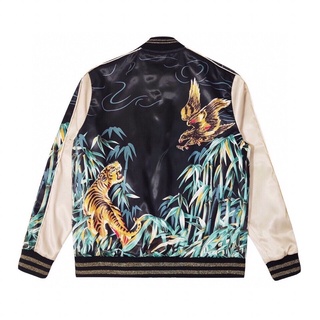 Áo khoác S@int Laur3nt eggle tiger bomber jacket