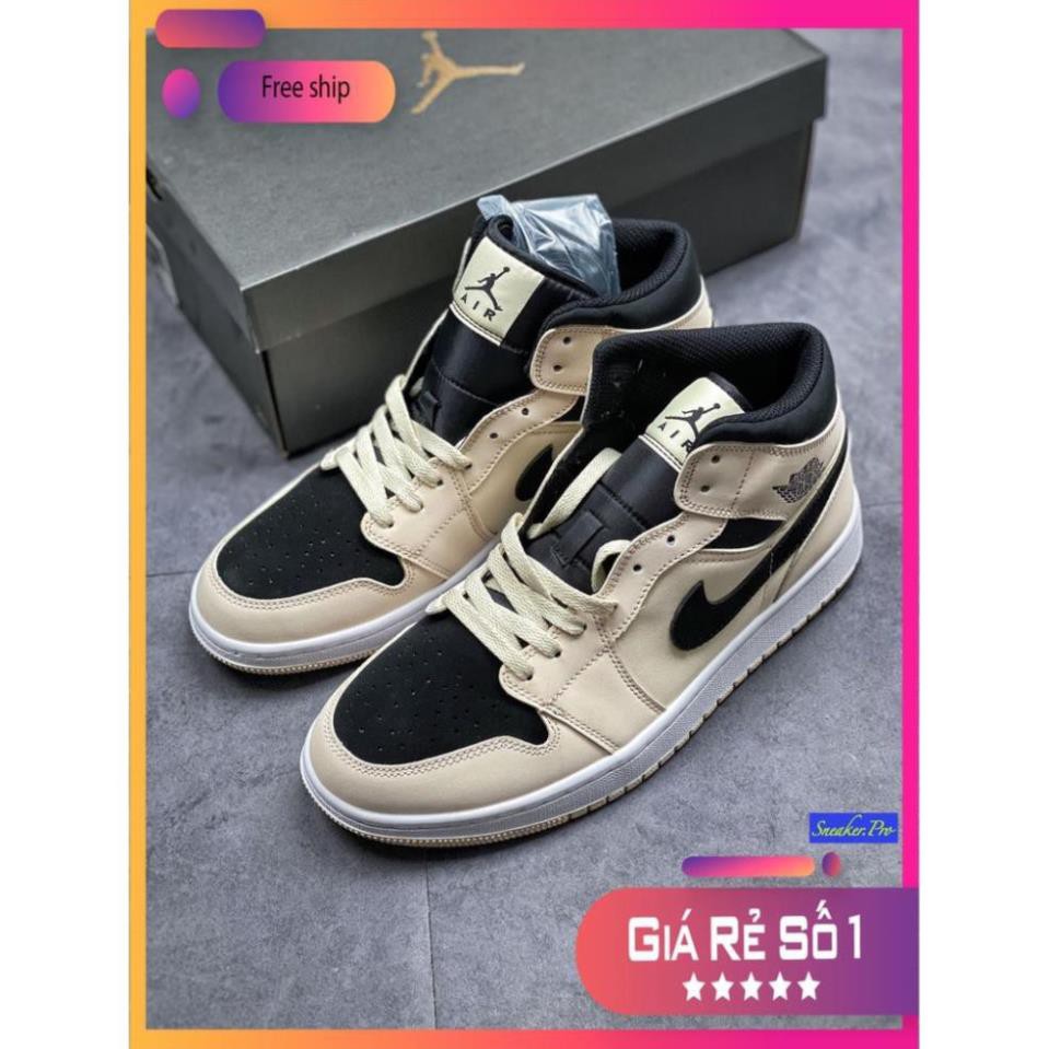 (FULL BOX + QUÀ TẶNG) Giày thể thao sneaker AIR Jordan 1 cổ cao siêu đẹp dành cho nam và nữ