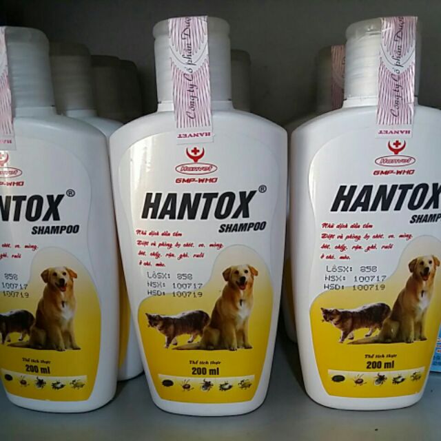 Dầu tắm Hantox Shampoo 200ml date mới