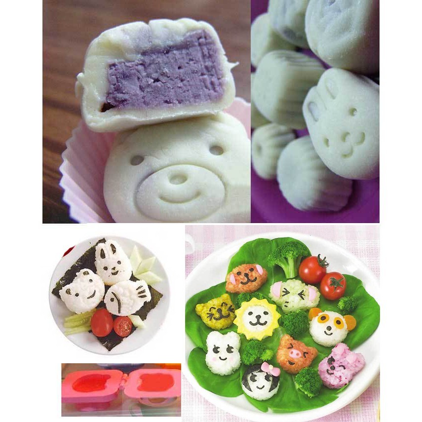 KHUÔN ÉP TRỨNG, ÉP CƠM, LÀM BÁNH NHIỀU MẪU