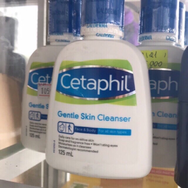 Sửa rửa mặt Cetaphil chai 125ml