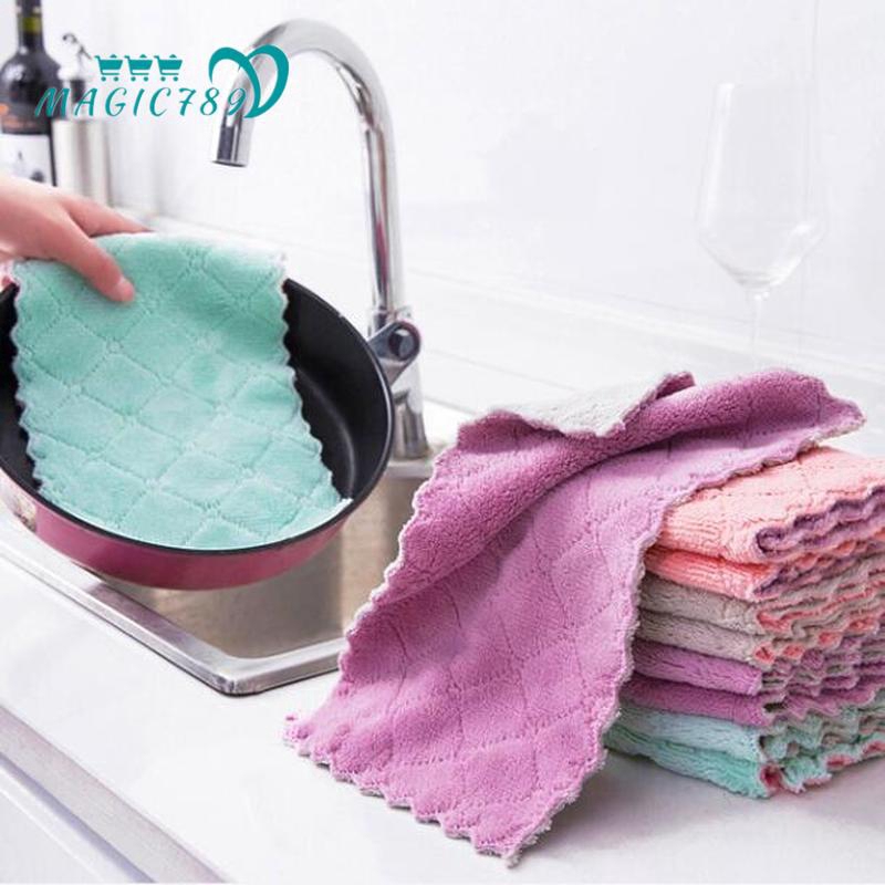 Khăn Vi Sợi Ma Thuật 789 Dùng Lau Chùi Đồ Dùng Nhà Bếp Hiệu Quả