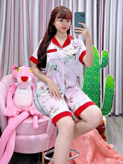 Bộ ngủ lụa satin cao cấp