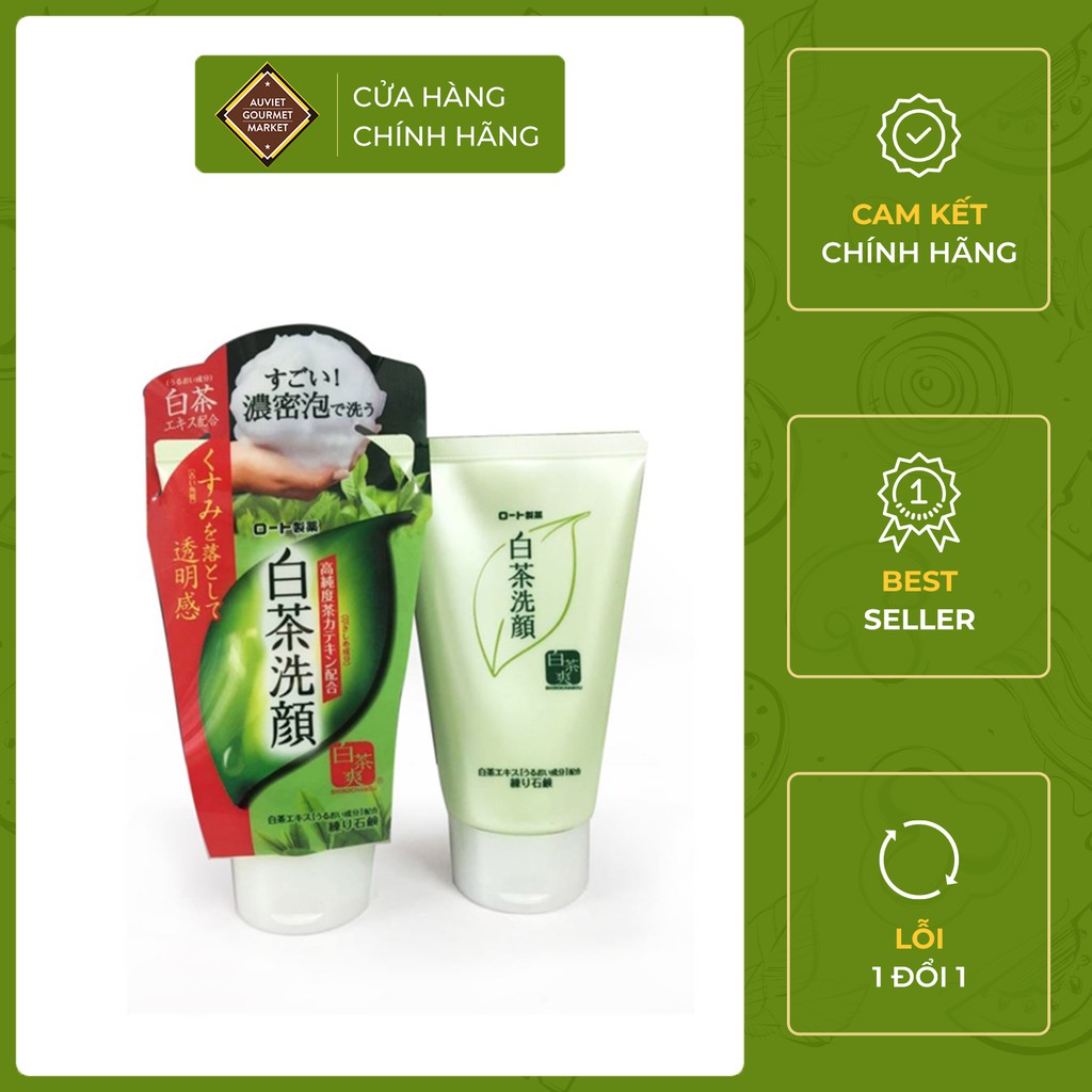 Sữa rửa mặt trà xanh Matcha Rohto Nhật Bản 120g | BigBuy360 - bigbuy360.vn