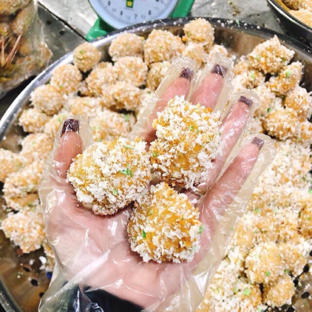 CHẢ TÔM VIÊN CHIÊN XÙ CHUẨN HẠ LONG