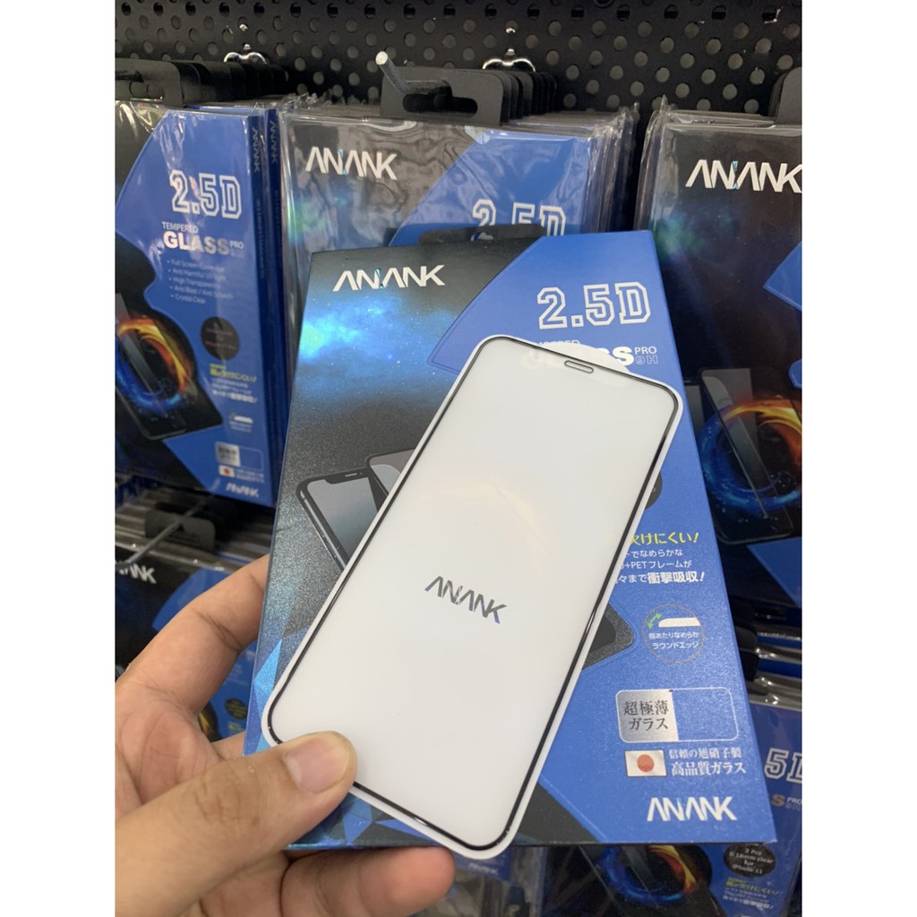 Kính cường lực nhám chống vân tay 100% Anank chính hãng cho Iphone X - 11 pro | WebRaoVat - webraovat.net.vn