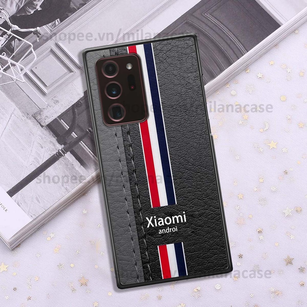 Ốp Samsung Note 20 Ultra in giả da phong cách thể thao, cá tính, thời trang