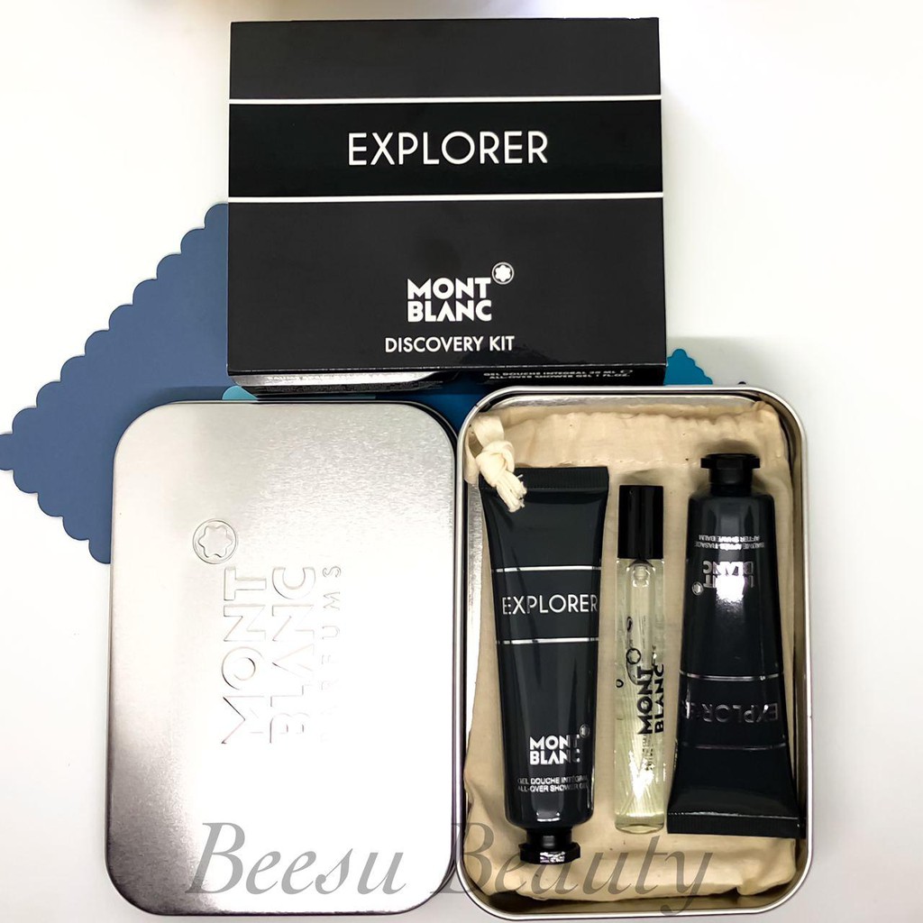 Set nước hoa nam xịt Montblanc Explorer Discovery Kit chính hãng