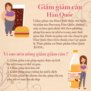 Giấm Sejong ( giấm táo vị tắc)