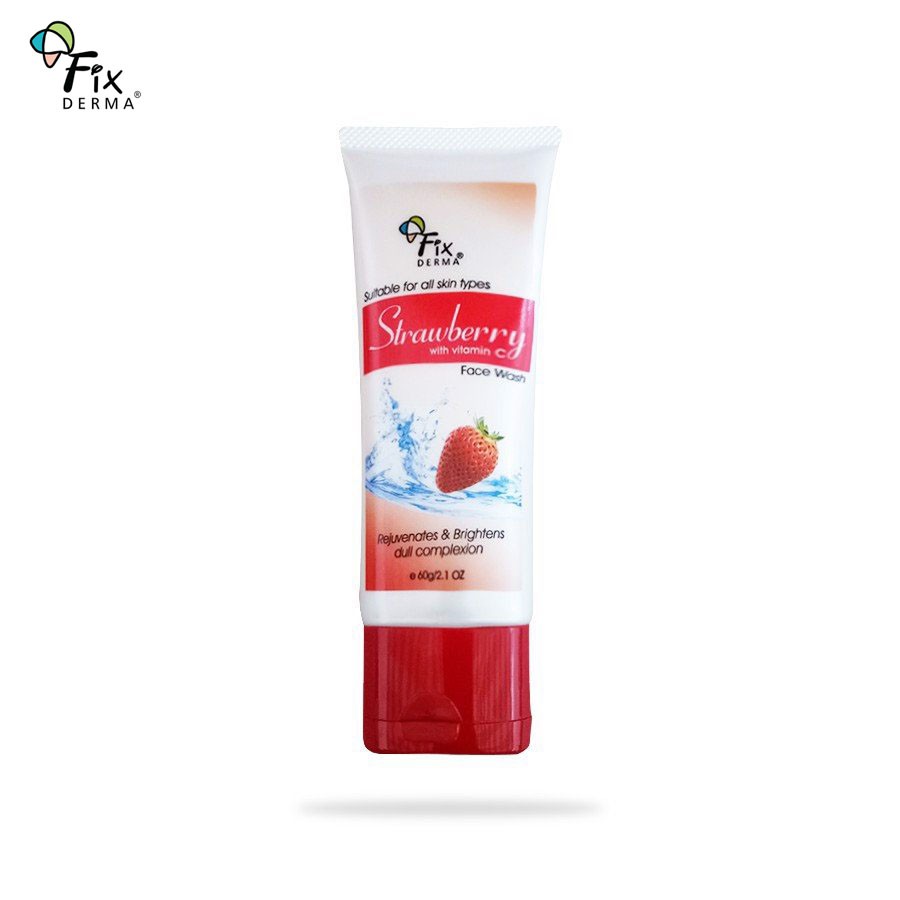 Fixderma Sữa Rửa Mặt Trẻ Hóa Da Strawberry Face Wash 60g | BigBuy360 - bigbuy360.vn
