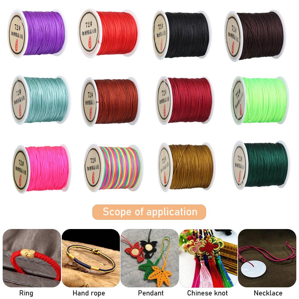 NIUYOU Cuộn Dây Xỏ Hạt Làm Đồ Thủ Công Thiết Kế Sáng Tạo