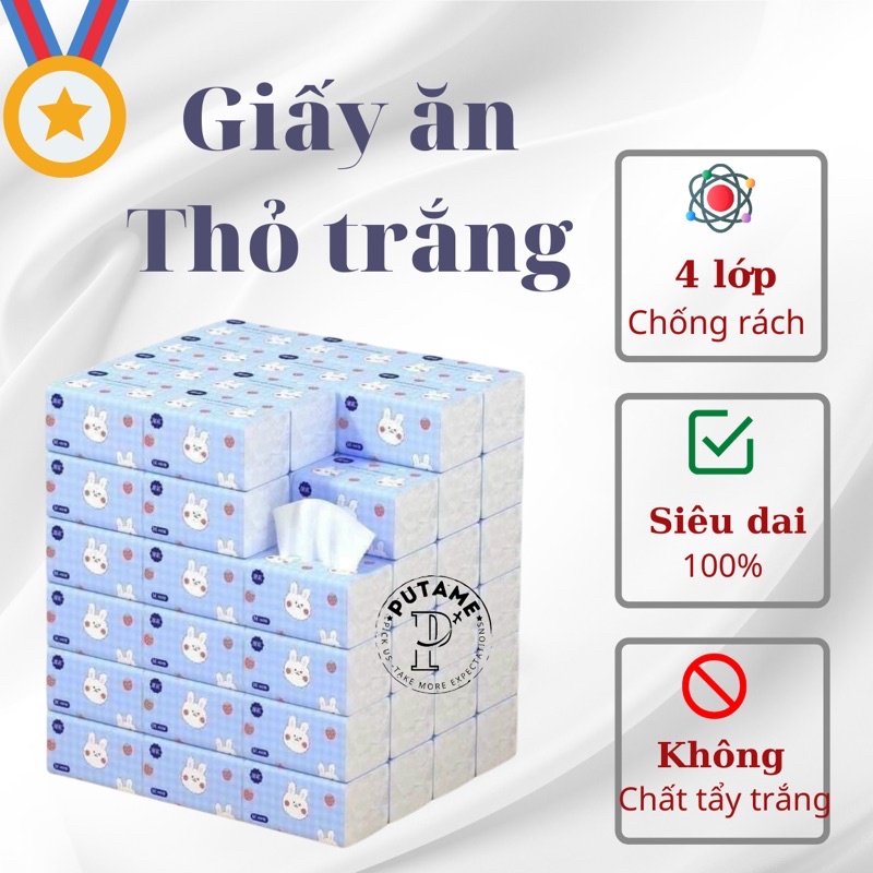 GIẤY ĂN THỎ TRẮNG TOP 10 LOẠI GIẤY ĂN BÁN CHẠY NHẤT THỊ TRƯỜNG TRUNG QUỐC