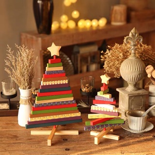 Cây thông noel gỗ trang trí (order)
