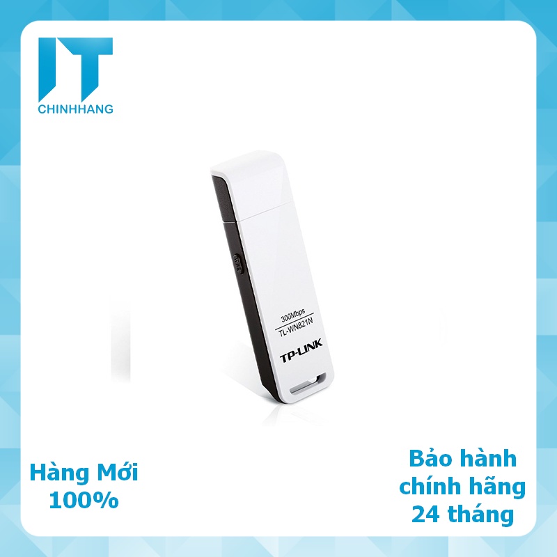 USB Kết Nối Wifi TP-LInk WN821N MINI Chuẩn N Tốc Độ 300Mbps - Hàng Chính Hãng