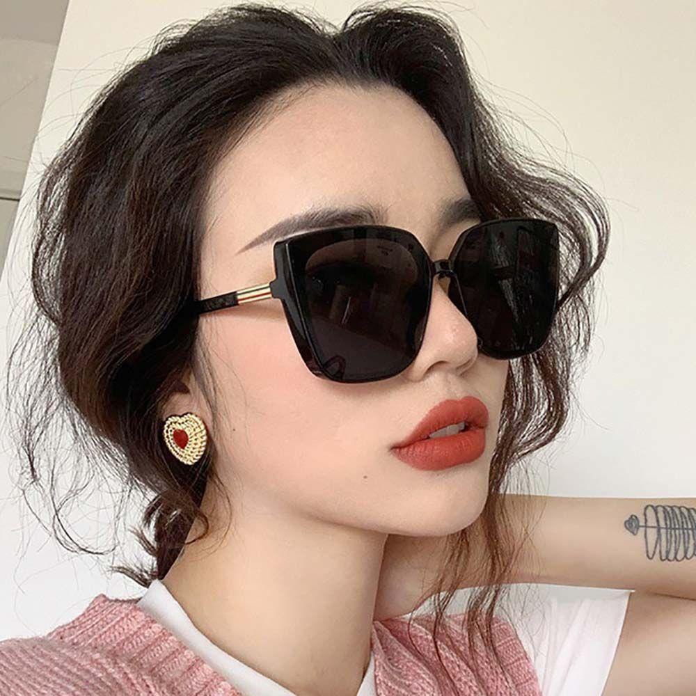 Kính Mát Gọng Vuông Chống Tia UV Thời Trang Cho Nữ