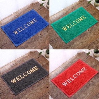 Thảm nhựa chùi chân welcome 40x60cm- 50x70cm nhựa pvc 3a chống trơn trượt