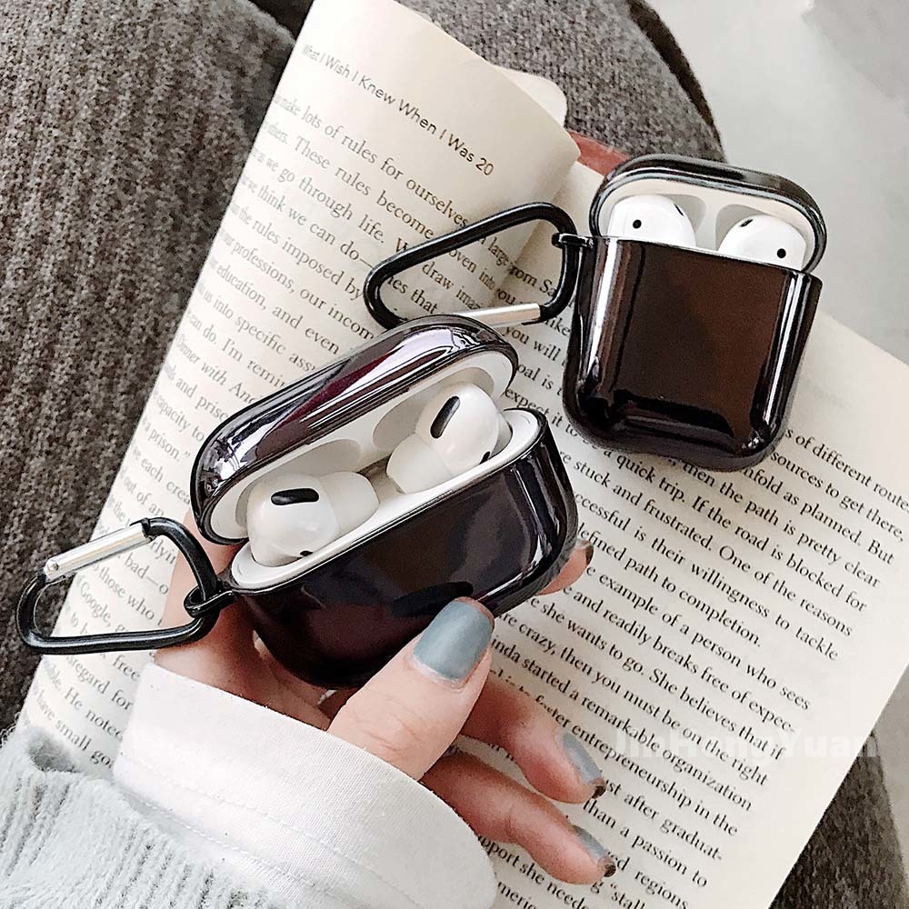 Vỏ Bọc Hộp Sạc Tai Nghe Mạ Điện Sang Trọng Cho AirPods Pro 1 2 3