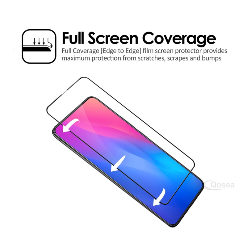 Vivo V11 Tempered Glass 9H Full Coverage Screen Protector For Vivo V11 V15 V17 S1 Pro V11i Y12 Y50 Y17 Y30 Y15 Y11 Y19 Tempered Film