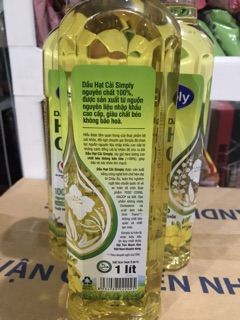 Dầu hạt cải Simply 1L