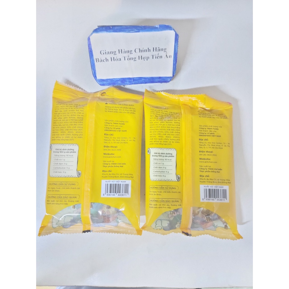 Combo 2 Bịch Xúc Xích Vị Rau Củ Phô Mai WYN 2 x 150 g (5cây/gói) | BigBuy360 - bigbuy360.vn