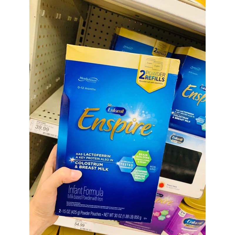 Sữa ENFAMiL enspire non gmo 850g date 2/2022