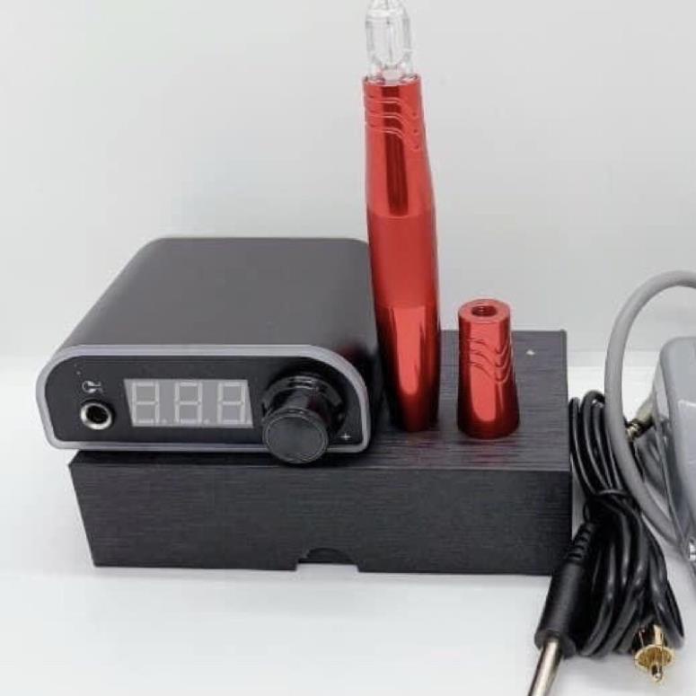 Bộ Máy PEN 5.0 2 Đầu Fantalips Mini cao cấp Phun Xăm (Tặng 5 Kim Pen)