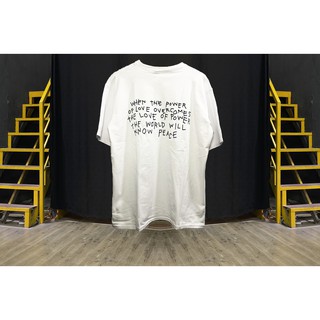 Áo phông oversize tee trắng (5 hình)