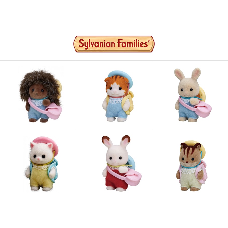 Bộ Sưu Tập Những Em Bé Sylvanian Families School Baby Đi Học