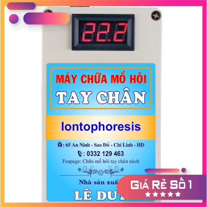 Máy chữa mồ hôi tay và chân