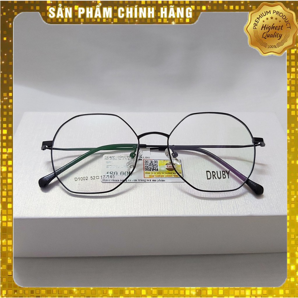 Gọng Kính Nhật DRUBY Titanium Made In Japan