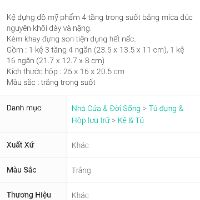 KỆ MỸ PHẨM KÈM KHAY SON