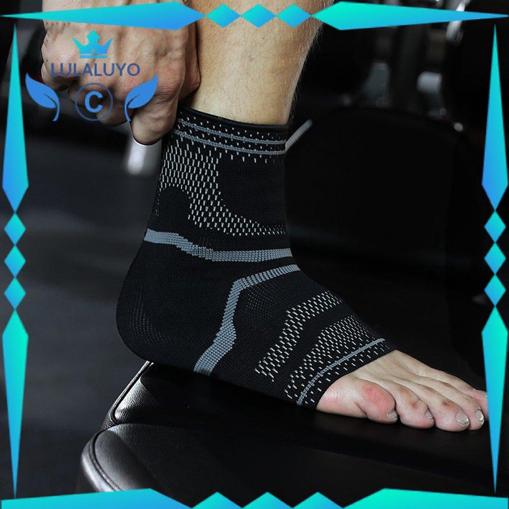 [Giá thấp] Sports Ankle Silicone Non-Slip Massage Shockproof High Elastic Breathable .lu