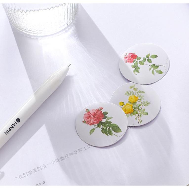 Bộ 46 Sticker Hoa Lá trang trí E33
