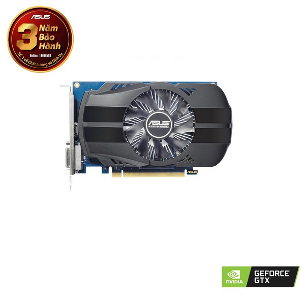 [Mã 159ELSALE hoàn 7% đơn 300K] VGA Asus PH-GT1030-O2G (NVIDIA Geforce/ 2Gb/ DDR5/ 64 Bits)