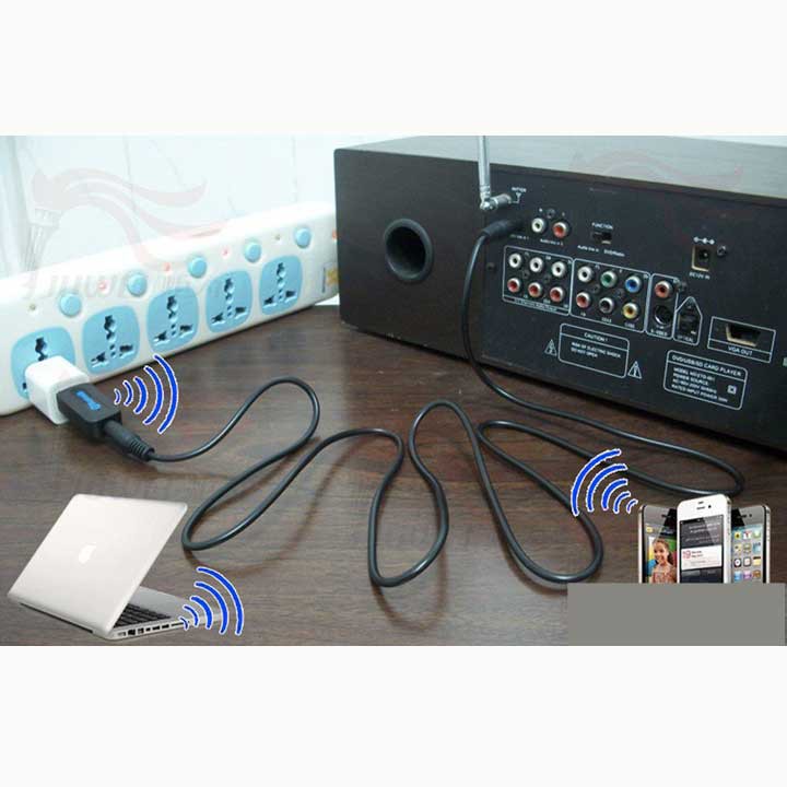 [TRỌN BỘ] USB Bluetooth Music Dongle Biến loa thường thành loa bluetooth -Hàng nhập khẩu