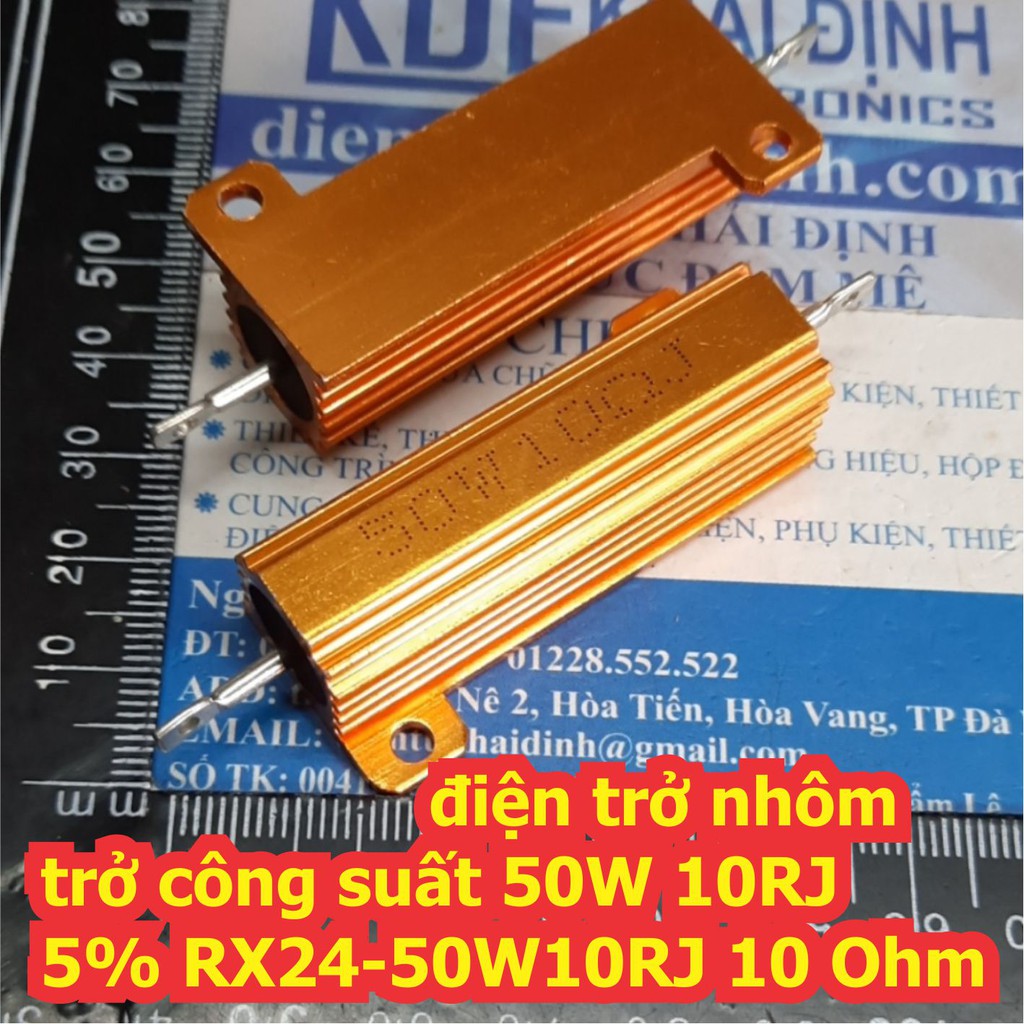 điện trở nhôm, trở công suất 50W 5% RX24 kde5916