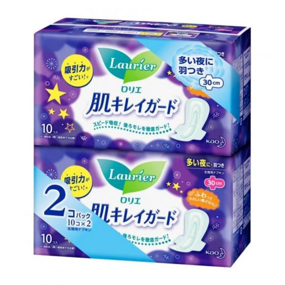 Băng vệ sinh Laurier, băng vệ sinh ban đêm, hàng ngày Nhật Bản
