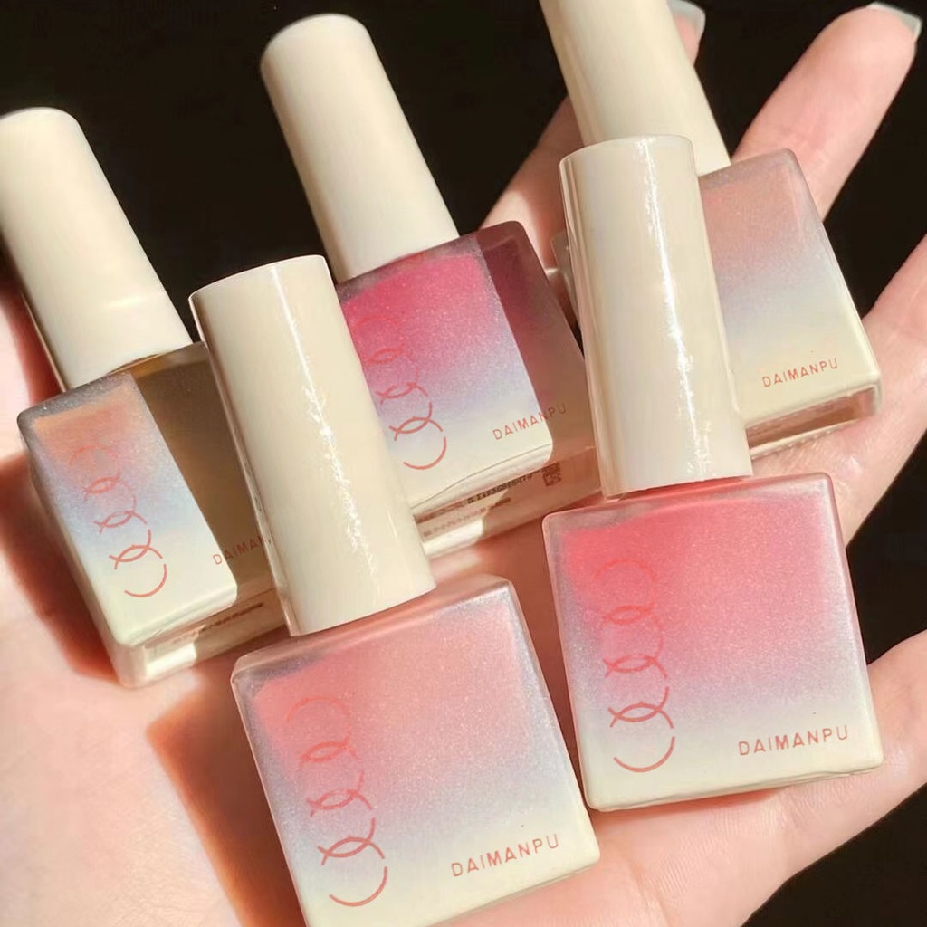 Son kem bóng DAIMANPU căng bóng mịn môi Small Ice Cubes Jelly Lip Glaze TOOT DODO TODO02 DAIM12