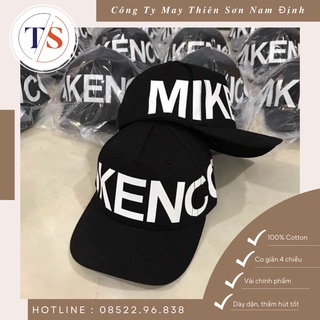 Mũ lưỡi trai nam nữ cao cấp, Nón in hình MC  hình in sắc nét hottrend form mềm.