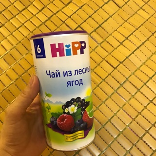 Trà Hipp Nga vị mâm xôi, việt quất..