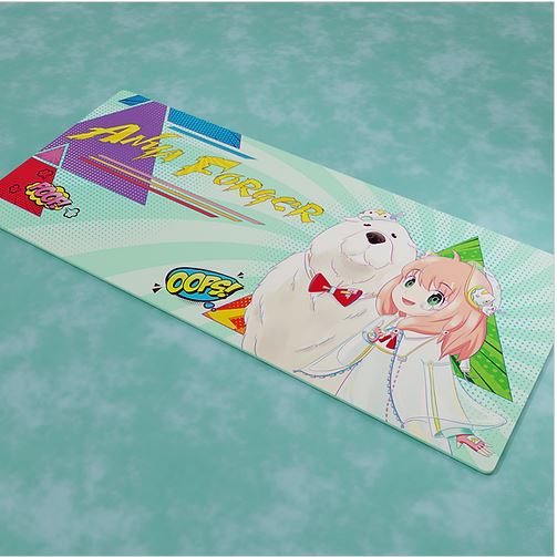 Tấm lót chuột Anya Forger - Waku Waku lót chuột gaming