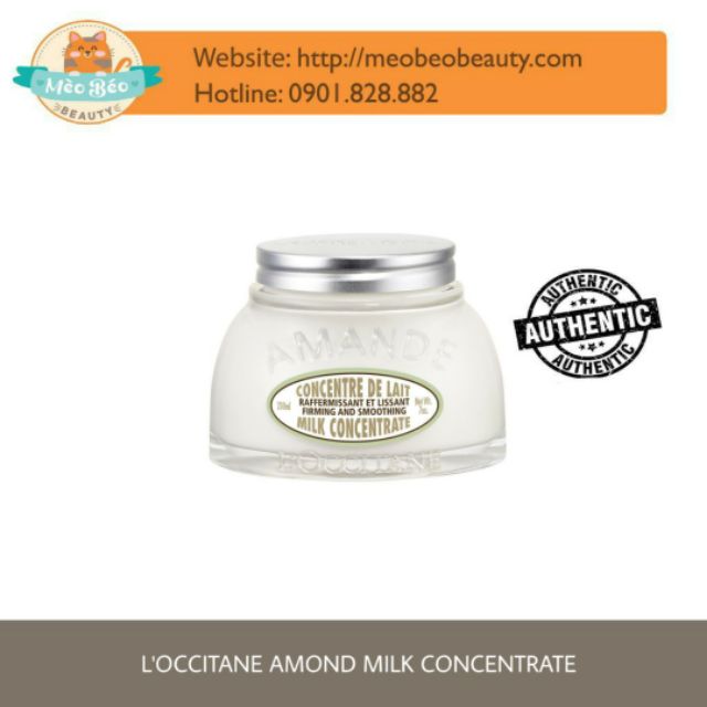 Kem Dưỡng Thể Loccitane Almond Milk Concentrate