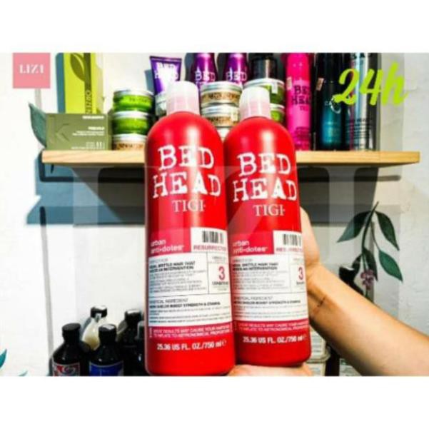 Bộ Dầu gội xả Tigi Bed Head phục hồi cấp độ 3