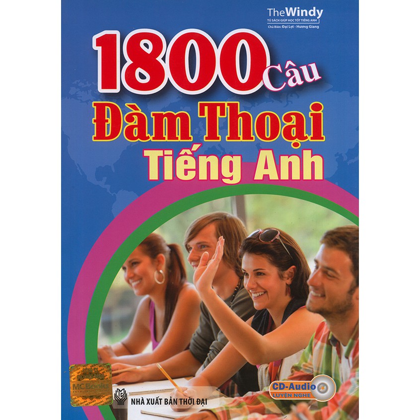 Sách - 1800 câu đàm thoại tiếng Anh