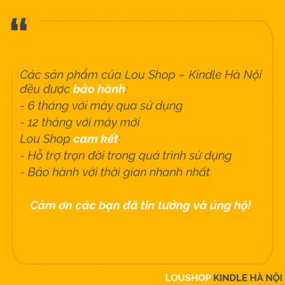 Máy đọc sách Kindle Basic 2019 10th - All new kindle 2019 có đèn nền, màn hình E-ink 6’’, nghe Audible, 8GB